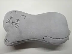 にゃふにゃふ　2way もちもちリストレスト　猫　ネコ　ねこ　グレーのサムネイル