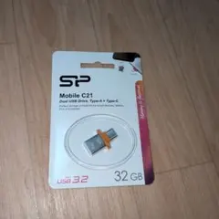 SP Mobile C21 32GB USB 3.2 デュアルドライブ