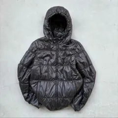 00's OLD UNIQLO ダウン 短丈 ブラック y2k モンベル