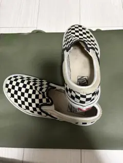 VANS チェック柄 スリッポン
