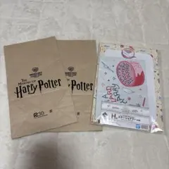 ハリーポッター 一番くじ H賞 レターセット&スタジオツアー東京 クラフト紙袋