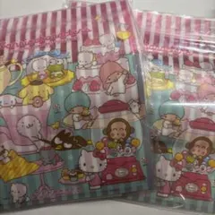 サンリオキャラクターズ ジッパーバッグ 5枚入り 2点セット