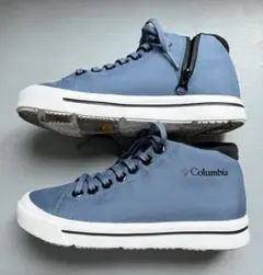 Columbia コロンビア 防水 ミッドカット 23.5cm ブルー