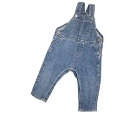 H&M デニムサロペット ベビー 80 男の子 女の子 ジーンズ つなぎ 春