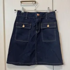 【美品】ZARA デニムスカート　XS