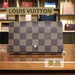 LOUIS VUITTON ルイヴィトン ダミエ 折り財布コンパクトウォレット