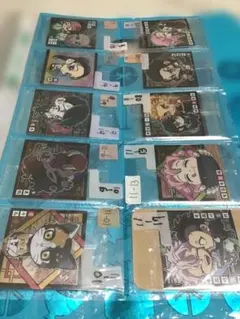 10枚セットウエハースハースシール鬼滅の刃7.8.9.10.11弾　星1 その2