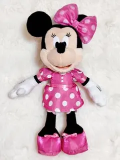 東京ディズニーランド　ミニー　ぬいぐるみチャーム　ぬいば　ピンク