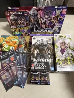 ストリートファイター6 一番くじ B賞 ラストワン賞　D賞　計19点　ポップ付き