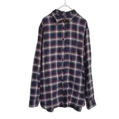 ✨美品✨【UNIQLO】ユニクロ チェック柄フランネルシャツ
