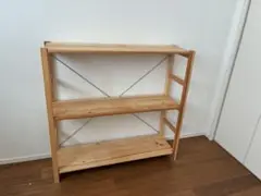 無印良品 パイン材ユニットシェルフ 小 幅86×奥行26×高さ83cm