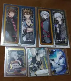 アイナナ TRIGGER 八乙女楽 サイン カード 箔押し しおり 種村有菜