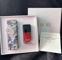 Dior ネイルカラー レッド ケース付き 即発送