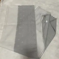 FURLA★【試着のみ】ストール・ライトグレードット柄