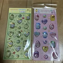 サンリオ　2シート　ポムポムプリン・シナモロール ストーンシールセット