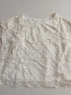 GU レース 半袖トップス