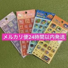 正規品/新品/メルカリ便24時間発送 サンリオ たまごっち タイルシール4枚