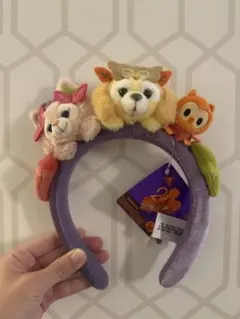 【香港ディズニー限定】　カチューシャ　ハロウィン リーナベル　クッキーアン