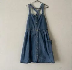 ZARA デニムジャンバースカート　サロペット