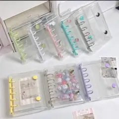 シールバインダー Ｍ５ リフィル10枚付 シール帳 バインダー ブルー