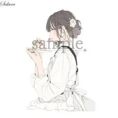 【SA-385】Sakura＊オリジナル♡人物ステッカー