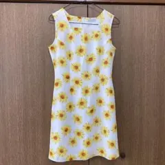 ひまわりワンピース