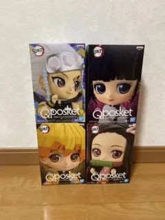 QPOsket 鬼滅の刃　我妻善逸　ねず子　カナヲ　宇髄天元　フィギュア　セット