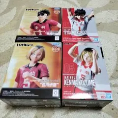 ハイキュー!! ポージングフィギュア 孤爪研磨・黒尾鉄朗 セカンドユニフォーム