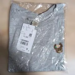 新品未開封品　レディース　くまのがっこう Tシャツ グレー LL