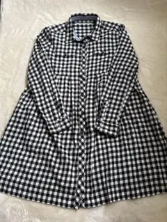 ギンガムチェック　シャツ　ワンピーススピック&スパン　フレームワーク　日本製