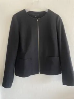 ユニクロ ノーカラージャケット