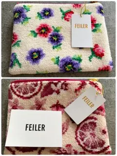 新品☆FEILERポーチ 裏表柄違い - メルカリ