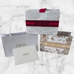 DIOR ショップ袋　ショッパー　ラッピングボックス　クリスチャンディオール