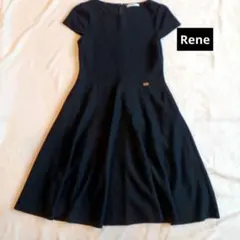 ‪☆美品‪☆René ルネ 3Dボーン入り立体ワンピース ドレスのサムネイル