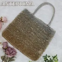 ✨極美品✨アンテプリマ スクエア ワイヤー バッグ 希少色 シルバー ゴールド