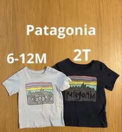 パタゴニア Tシャツ 2枚セット おそろ リンクコーデ