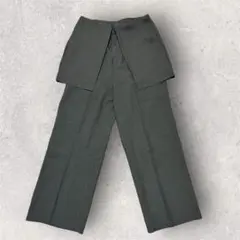 LOWRYSFARM レイヤードパンツ　グレー　フリーサイズ　春夏