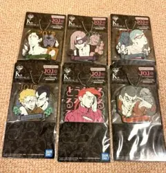 ジョジョの奇妙な冒険 一番くじ ラバーチャーム set