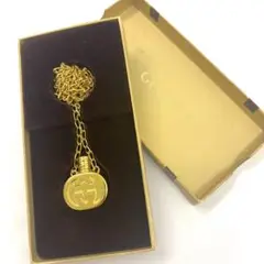 美品‼️ GUCCI オールドグッチ パフュームボトル ペンダント ネックレス