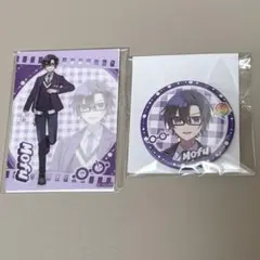 カラフルピーチ　もふ　缶バッジ　クリアカード　アニメイト