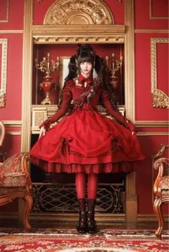 お月様 彼岸花 ワンピース 紫 パープル ロリィタ ゴスロリ - メルカリ