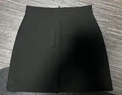 ブラック バックジップ タイトスカート