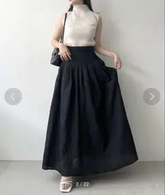Stylevoice for xxx ジャガードボリュームタックスカートのサムネイル