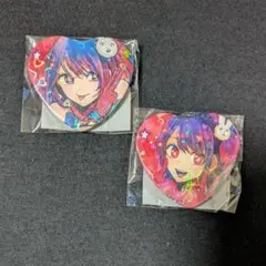 推しの子苺プロ広報部完全受注ホログラム缶バッジ星型45個星野アイ