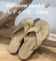 レインボーサンダル　レディース　24cm 美品のサムネイル