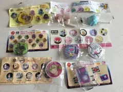 キャラクターグッズ8点とプラス2点