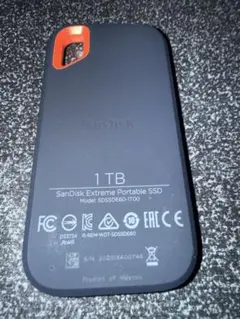 SanDisk SSD Extreme Portable 1TB 外付けのサムネイル