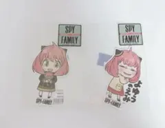 新品❋ SPY×FAMILY コラボアーニャステッカー 2点セット バラ売り不可