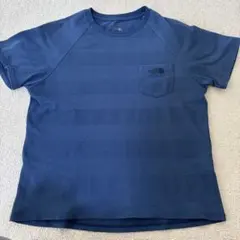 THE NORTH FACE ネイビーストライプTシャツ S