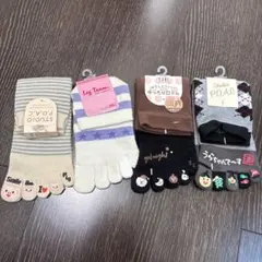 5本指　靴下　ソックス　レディース